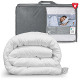 smart® Soft Blanket, weiche nachhaltige Ganzjahres Bett-Decke mit PrimaLoft Bio Füllung aus biologisch abbaubaren Recyclingfasern für ein besseres Schlafklima und hohen Schlaf-Komfort 